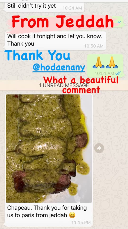 Customer message from Jeddah, Saudi Arabia